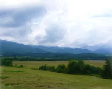 Smoky Mountains Stock Illustration
