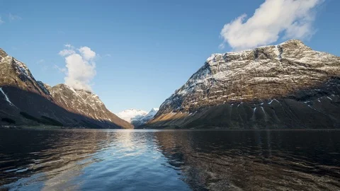 Smoky Slogen summit Stock Footage 87804306