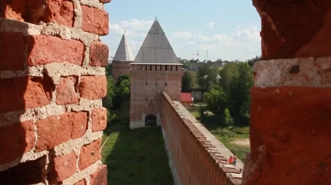 Smolensk Kremlin Stock Footage 50301975