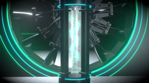 Smooth 360 degree rotation highlighting a Eco-friendly decarbonization, 4K Stock Footage 337791157