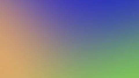 Smooth abstract background features blue purple green yellow and peach Stock Illustration