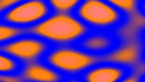 Smooth abstract blend of coral and peach colors, soft gradient wave backgroun Stock Footage 340378636