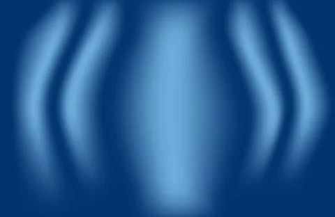 Smooth Abstract Blue Gradient Background with Central Light Source and Vert.. 스톡 일러스트