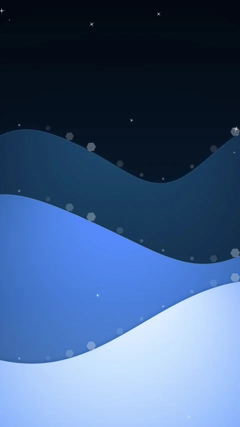 Smooth abstract blue wave gradient digital backdrop for creative modern desig Stock Footage 344931973