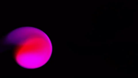 Smooth abstract bright colourful fluid blast black background Stock Footage 150163131