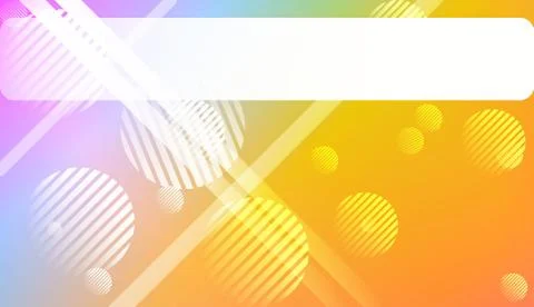 Smooth Abstract Colorful Gradient Background with Line, Circle.s. For Brochur Illustrazione stock