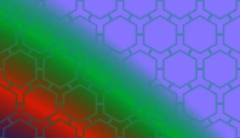 Smooth Abstract Colorful Gradient Backgrounds. For Futuristic Ad, Booklets. V Stock Illustration