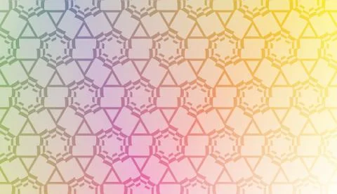 Smooth Abstract Colorful Gradient Backgrounds with Geometric pattern. For You Stock Illustration