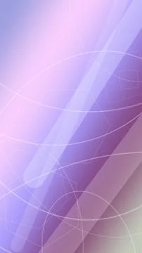 A smooth abstract composition of thin arcs, ribbons, and faint geometric bo.. Stock Illustration