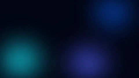 Smooth abstract dark video background with cyan and blue gradient glow Vídeo Stock 344710236