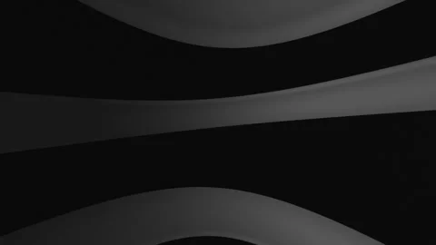 Smooth abstract dark waves create a modern and minimal 3D animation. Elegant Stock Footage 314060225