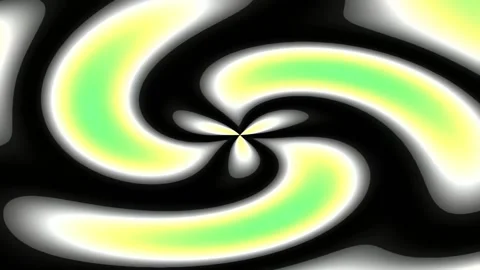 Smooth abstract fluid gradient wave pattern for ethereal background animation Stock Footage 342159666