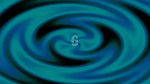Smooth abstract fluid motion background in deep teal and cyan colors Stock Footage 342093351