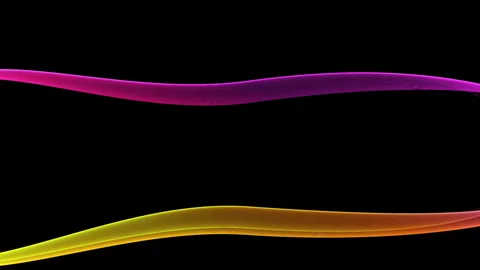 Smooth Abstract Geometric Shapes Flowing Animation Background Loop Stock-Footage 314120181