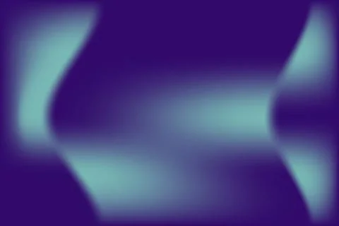 Smooth Abstract Gradient Background with Muted Teal Curve Flares on Deep Vi.. Stock Illustration