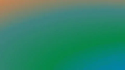 Smooth abstract gradient transition from vibrant orange yellow to cool cyan.. Stock Footage 341059876