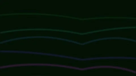 Smooth Abstract Neon Liquid Gradient Flow Lines Background for Tech Video D.. Stock Footage 343659801