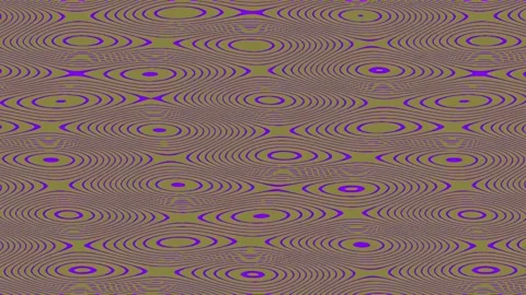 Smooth abstract ripple waves background loop, elegant fluid geometric patte.. Video stock 341057017