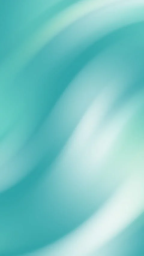 Smooth Abstract Teal Green Wavy Lines Flowing Background Animation Vídeo Stock 327335448