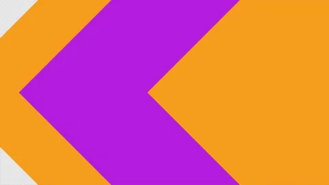 Smooth and nice geometric transitions openers set, 4k violet orange, alpha png Stock Footage 296278397
