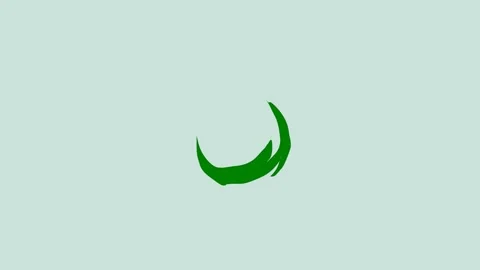 A smooth and organic green screen transition that conveys natural flow Video stock 301387224