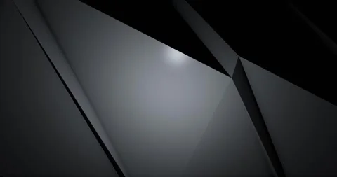 Smooth animated background with black wavy stripes. Abstract strips of paper. Stock Footage 276951574