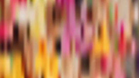 Smooth animated blurred abstract background with soft color transitions Video stock 304048387