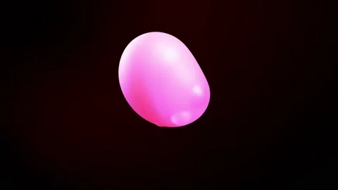 Smooth animation of bubbles, metaball with inner red glow. 3d abstract Stock Footage 148507484