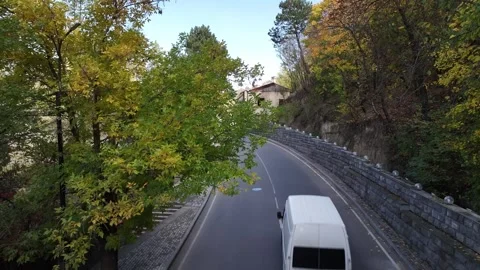 Smooth asphalt highway 2 Video stock 337322866