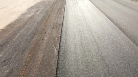 Smooth asphalt road. Surface grunge rough of asphalt, Stock-Footage 146840570