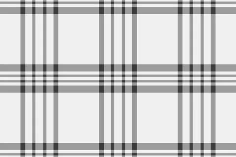 Smooth background seamless texture, day plaid textile vector. Sparse fabric.. Stock Illustration