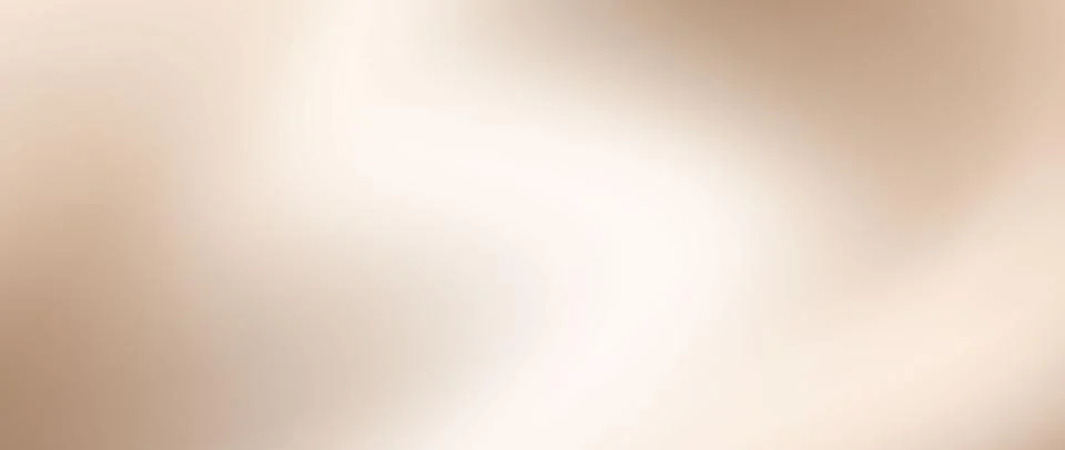 Smooth beige wave gradient background. Soft silk ecru liquid wallpaper. Brown Stock Illustration