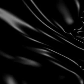 Smooth black silk background Stock-Illustration