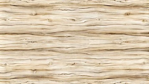 Smooth Bleached Driftwood Texture with Subtle Cracks and Grain Stock Photos