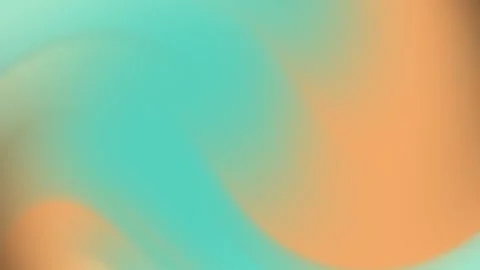A smooth blended gradient transitions from teal to light orange and brown Stock Footage 294661756