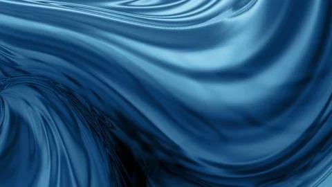 Smooth Blue Flowing Water Pattern with Dynamic Wave Effect for Background Design Stock Illustration
