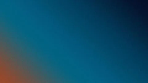 Smooth blue gradient with a subtle orange glow creates a calm, modern atmos.. Stock Illustration