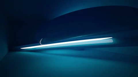 Smooth blue interior Video stock 47342012
