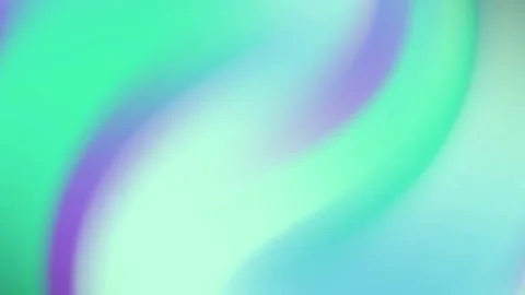 Smooth blurred color gradients blend shades of green blue and purple Stock Footage 294661741