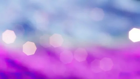 Smooth bokeh overlay background. Blue and pink colors. Gorgeous light Stock Illustration