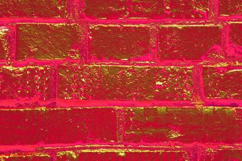 Smooth brickwork, changed colors, carp background in soft pastel colors. Smoo Stock Photos