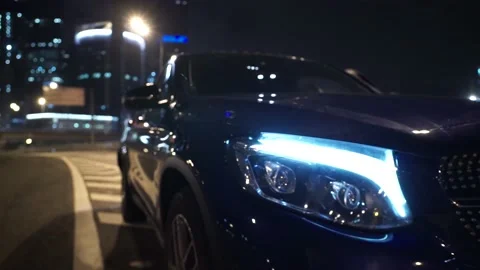 Smooth car shooting. Stock Footage 150106582