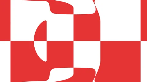 Smooth Checkerboard Animation Stock Footage 294138066