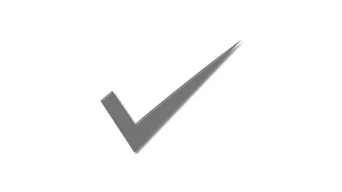 Smooth Checkmark Animation with Approval and Verification Concept Stock Footage 337013066