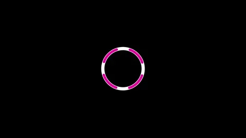 Smooth circular loading spinner animation with a clean and modern design Видео 318820284
