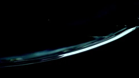 Smooth Clean Water Splash 4K 2TZ Video stock 320183978