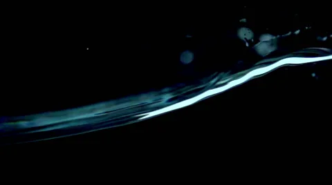 Smooth Clean Water Splash. Stock Footage 58604754