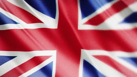 Smooth Close-up Flag Of England 스톡 동영상 73316837