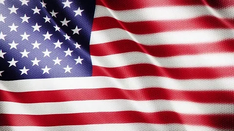 Smooth Close-up Flag Of US 스톡 동영상 73316821