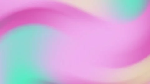 Smooth color blend displays soft pink light purple and teal gradients Stock Footage 294661913